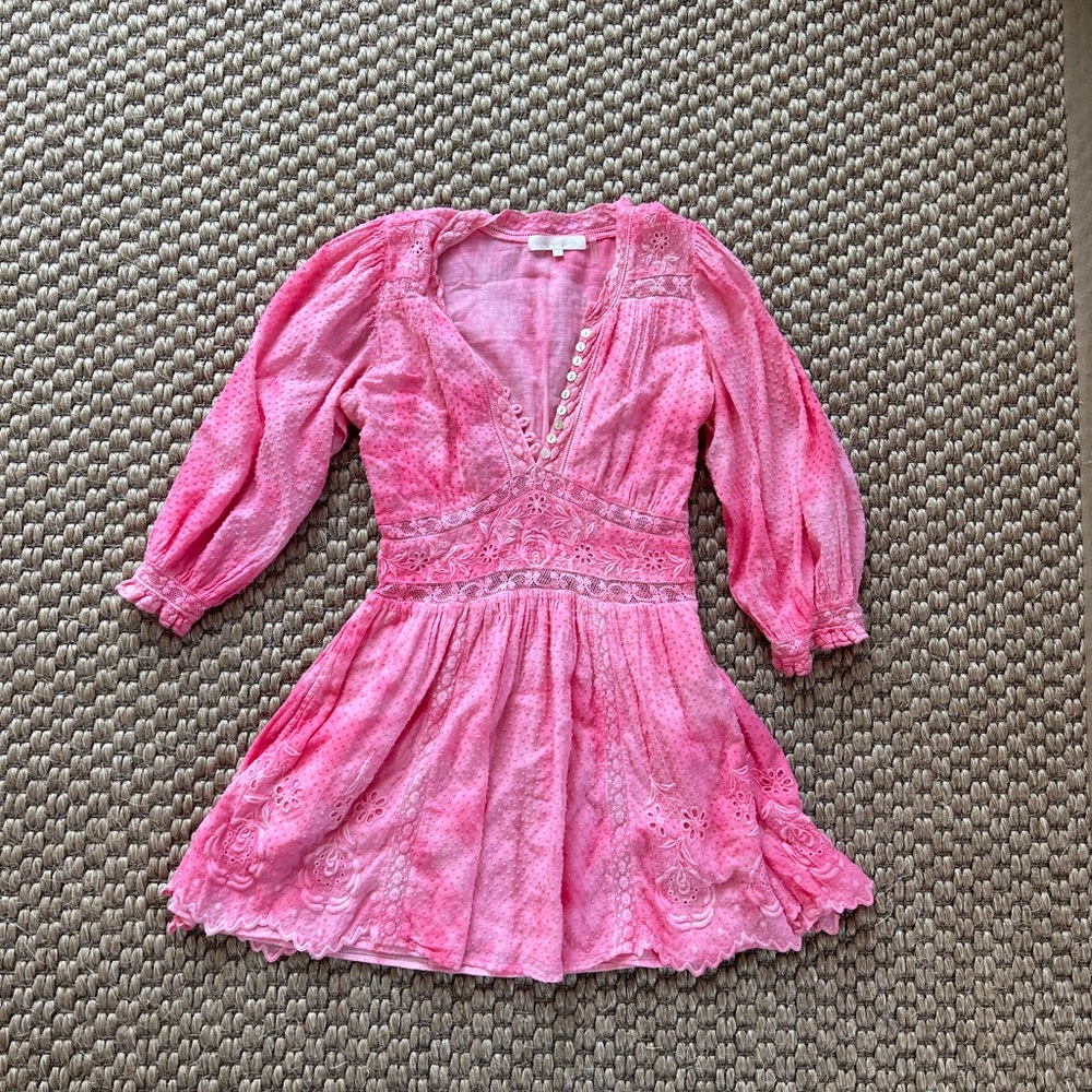 Loveshackfancy mini dress